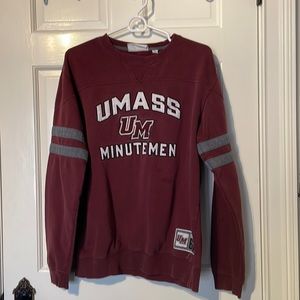 UMass medium maroon crew neck